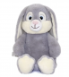 Preview: Kuscheltier Hase mit Name bestickt